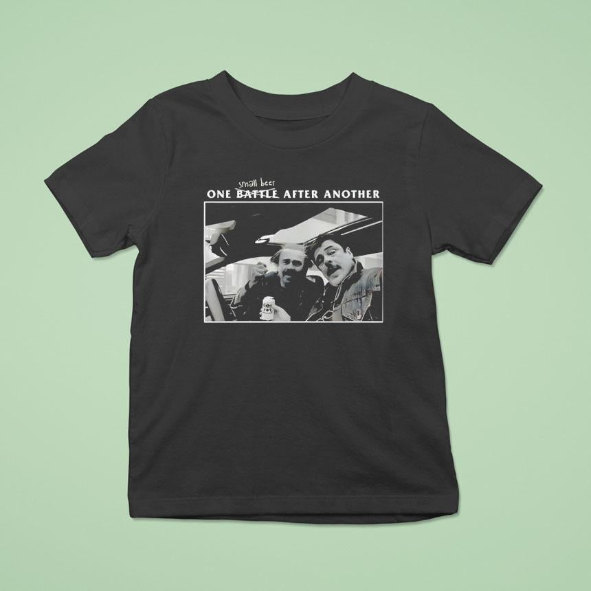 Leo And Bencio Small Beer One Battle After Another Graphic Shirt