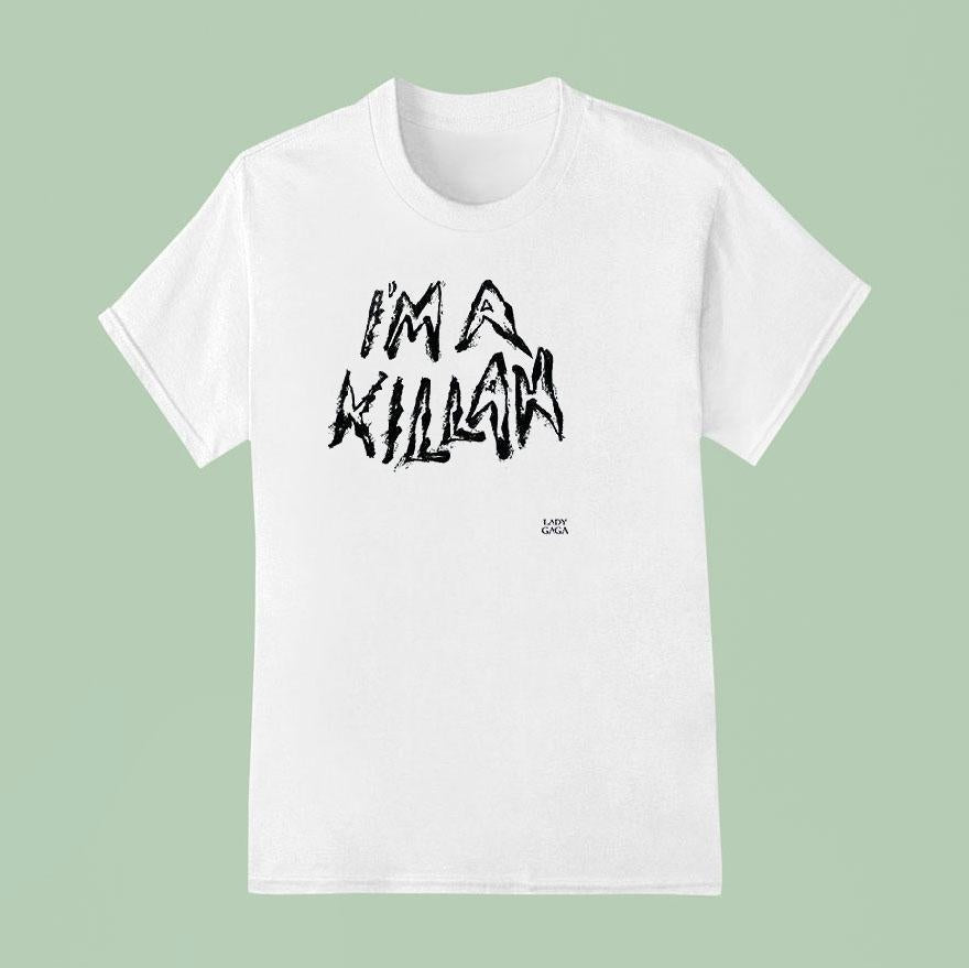 LadyGaga 2026 MAYHEM Ball KILLAH Tシャツ L Lady Gaga The Mayhem Ball I'm A Killah And Boy You're Gonna Die