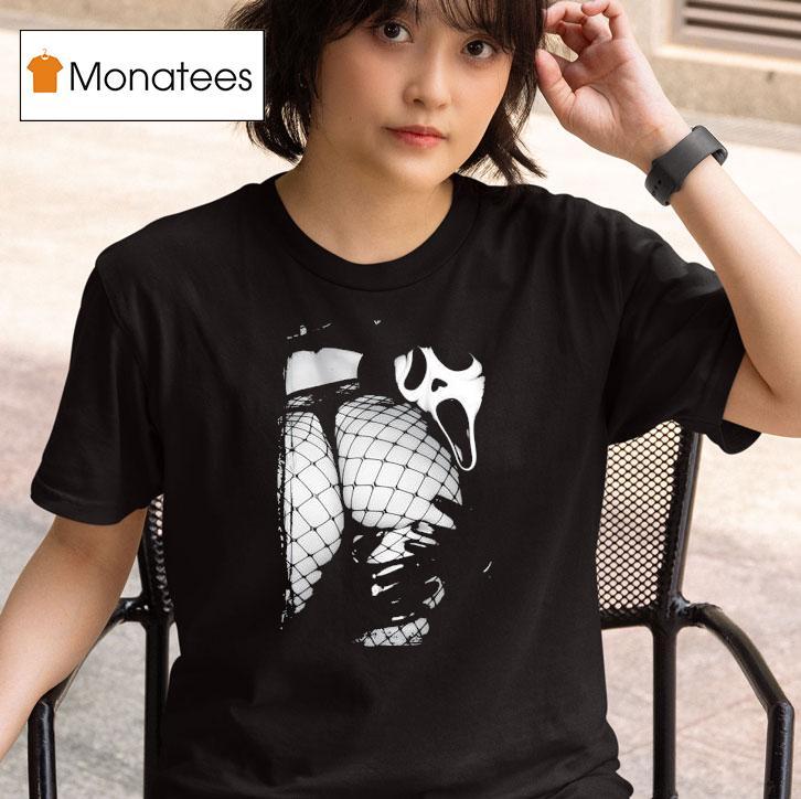Mister Killer Sir Ghost Face Booty Halloween Shirt
