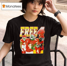 Load image into Gallery viewer, Rashee Rice Free 4 Kansas City Chiefs Football Shirt