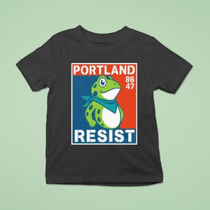 8647 Resist Portland Frog Shirt