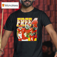Load image into Gallery viewer, Rashee Rice Free 4 Kansas City Chiefs Football Shirt
