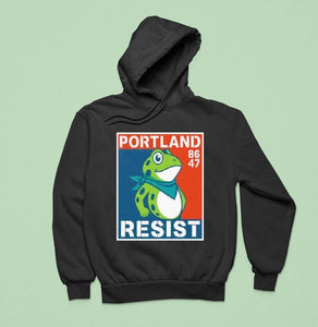 8647 Resist Portland Frog Shirt
