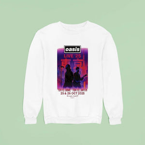 Oasis Live '25 Tokyo スウェット　XLサイズ新品未開封 Oasis Tokyo 2025 live 25 tour dates schedule shirt, hoodie