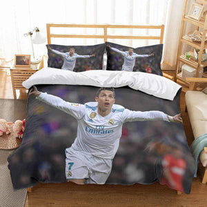 3D Customize Cristiano Ronaldo Bedding Set Duvet Cover Set Bedroom Set Bedlinen