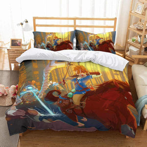 3D Customize Legend Of Zelda Bedding Set Duvet Cover Set Bedroom Set Bedlinen