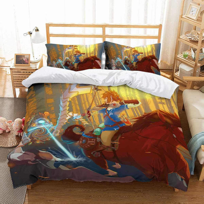 3D Customize Legend Of Zelda Bedding Set Duvet Cover Set Bedroom Set Bedlinen